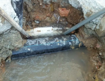 阳西测漏水之水管漏水